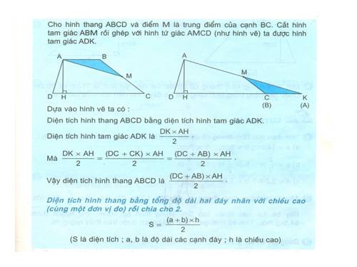 Diện tích hình thang