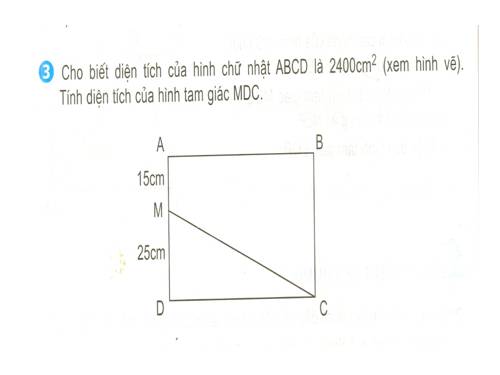 Bài 3 Luyện tập chung