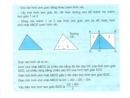 Diện tích hình tam giác