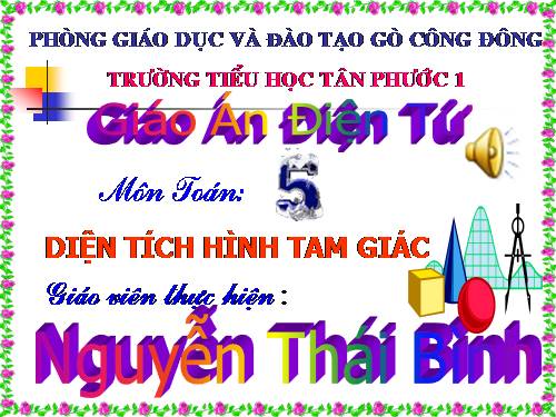 Diện tích hình tam giác