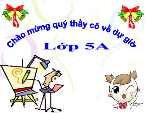 Các Bài giảng khác thuộc Chương trình Toán 5