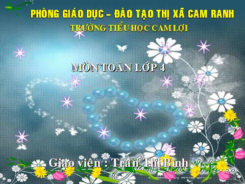 Các Bài giảng khác thuộc Chương trình Toán 5