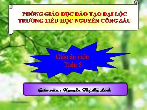 Tổng nhiều số thập phân