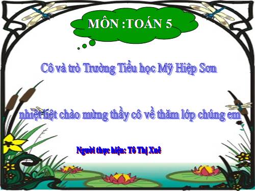 Thể tích hình hộp chữ nhật