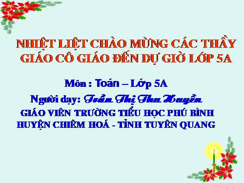 Chia một số thập phân cho 10, 100, 1000,...