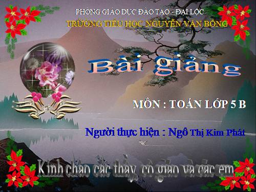 Diện tích hình tam giác