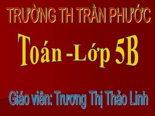 Diện tích hình thang