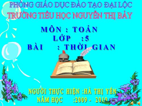 Thời gian