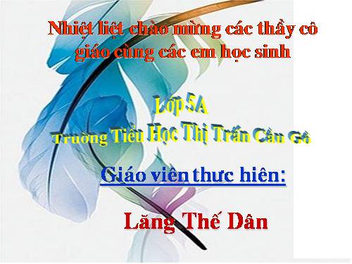 Diện tích hình thang