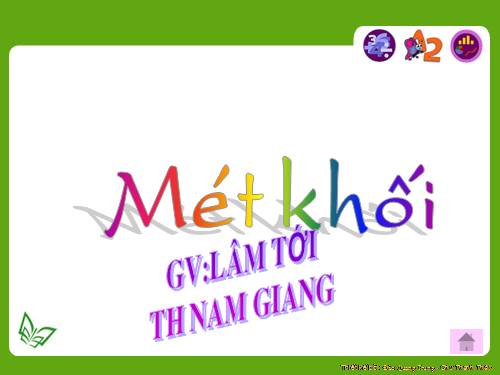 Mét khối