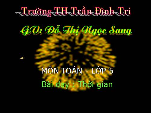 Thời gian