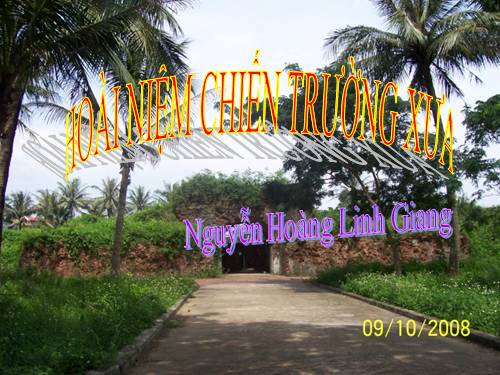 Hoài niệm chiến trường xưa