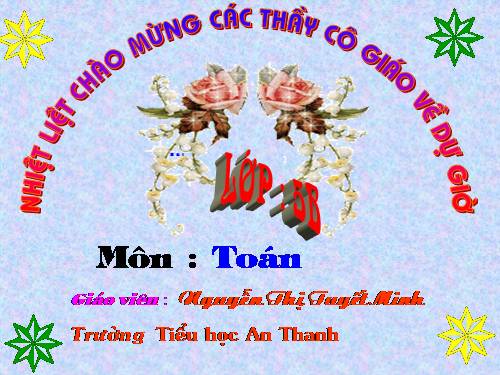 Các Bài giảng khác thuộc Chương trình Toán 5