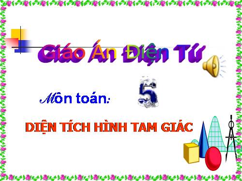 Diện tích hình tam giác