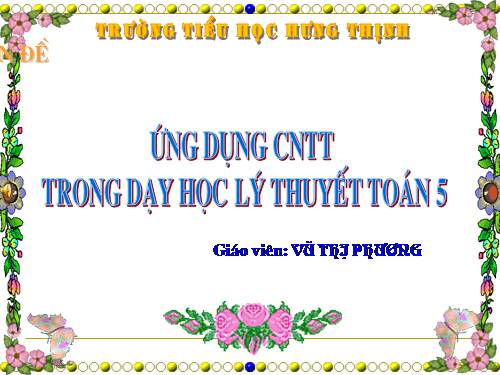 Số thập phân bằng nhau