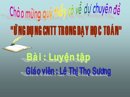 Các Bài giảng khác thuộc Chương trình Toán 5