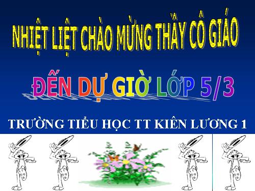 Nhân một số thập phân với một số thập phân