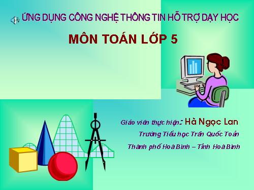 Thể tích hình hộp chữ nhật