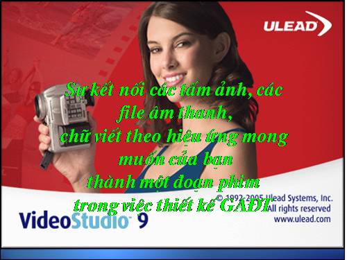 Sử dụng phần mềm Video studio trong thiết kế BGDDT