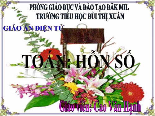 Hỗn số