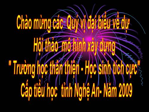 Hoi thao xay dung truong hoc than thien