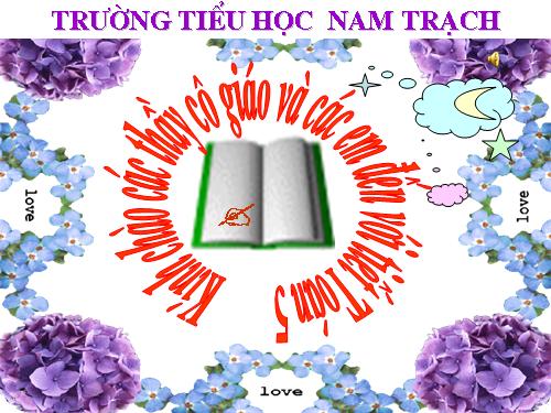 Các Bài giảng khác thuộc Chương trình Toán 5