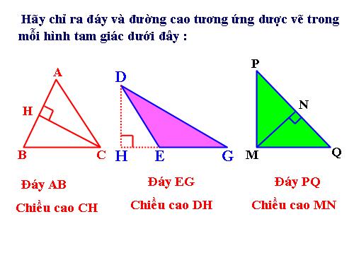 HD&TC :NHAN BIET CHIEU CAO CUA TAM GIAC