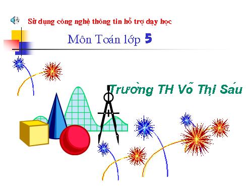 Thể tích hình hộp chữ nhật