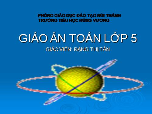 Hình hộp chữ nhật. Hình lập phương