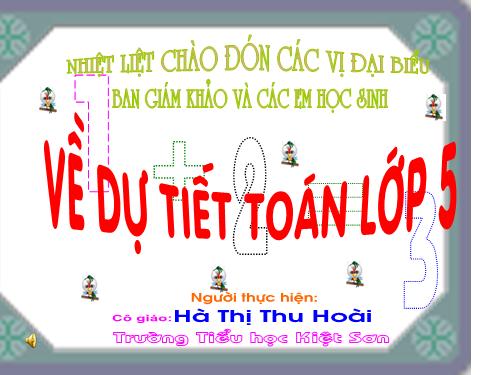 Toán lớp 5