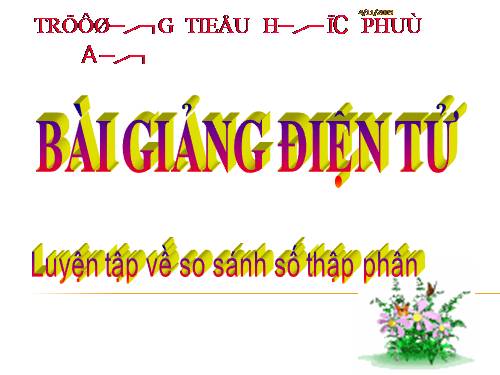 Các Bài giảng khác thuộc Chương trình Toán 5