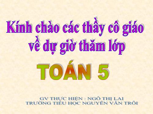 Thể tích hình lập phương