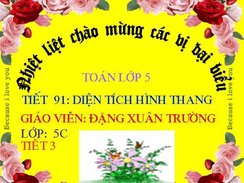 Diện tích hình thang