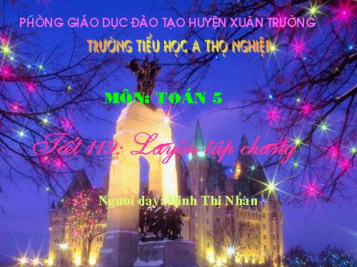 Các Bài giảng khác thuộc Chương trình Toán 5