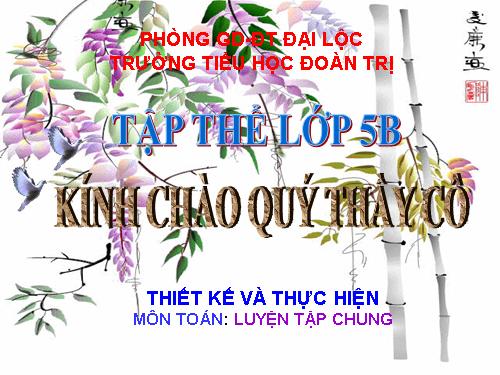 Các Bài giảng khác thuộc Chương trình Toán 5