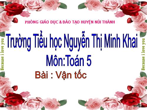 Vận tốc