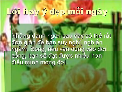 Mừng Năm Mới - Lời Vàng (1)