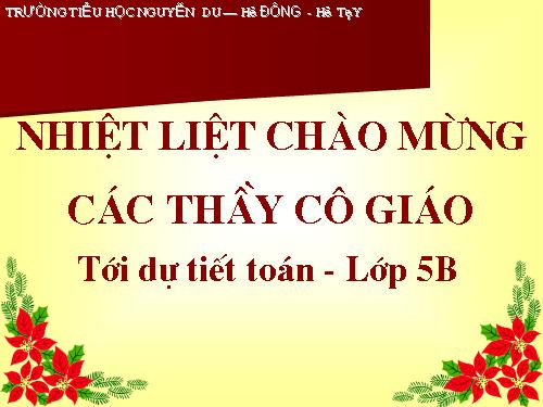 So sánh hai số thập phân