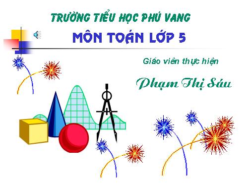 Diện tích hình tam giác