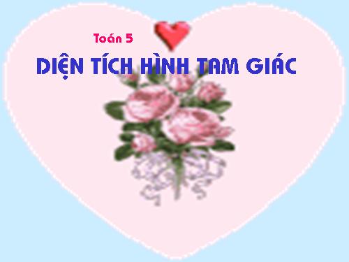 Diện tích hình tam giác