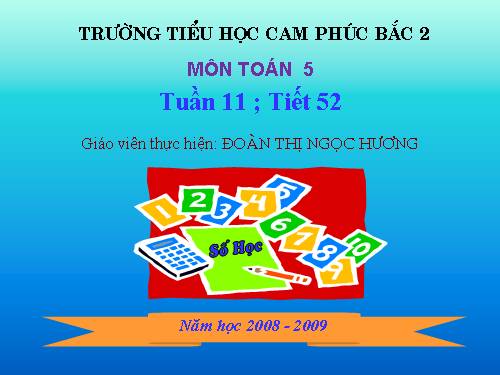 Trừ hai số thập phân