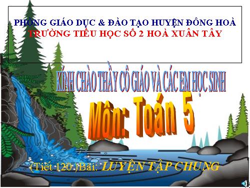 Các Bài giảng khác thuộc Chương trình Toán 5