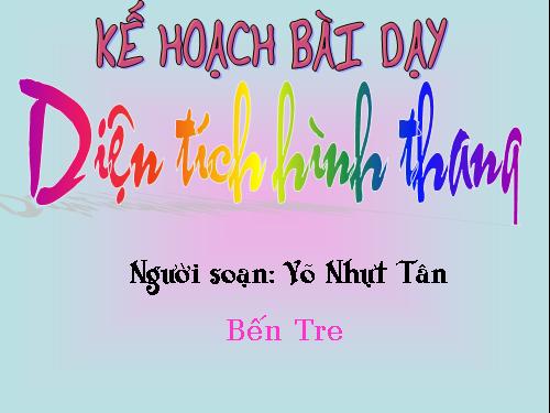 Diện tích hình thang