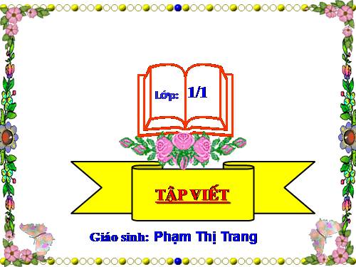 Tuần 26. Tô chữ hoa: C, D, Đ