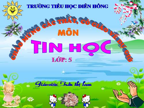 CĐ4. Bài 5. Luyện tập về thủ tục