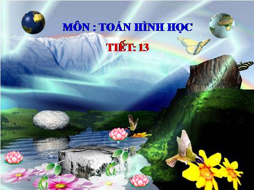 Chương I. §8. Đối xứng tâm