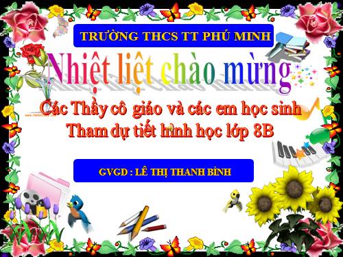 Chương I. §7. Hình bình hành