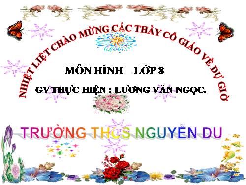 Chương I. §4. Đường trung bình của tam giác, của hình thang