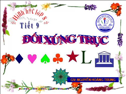 Chương I. §6. Đối xứng trục