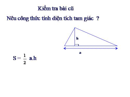 Chương II. §4. Diện tích hình thang